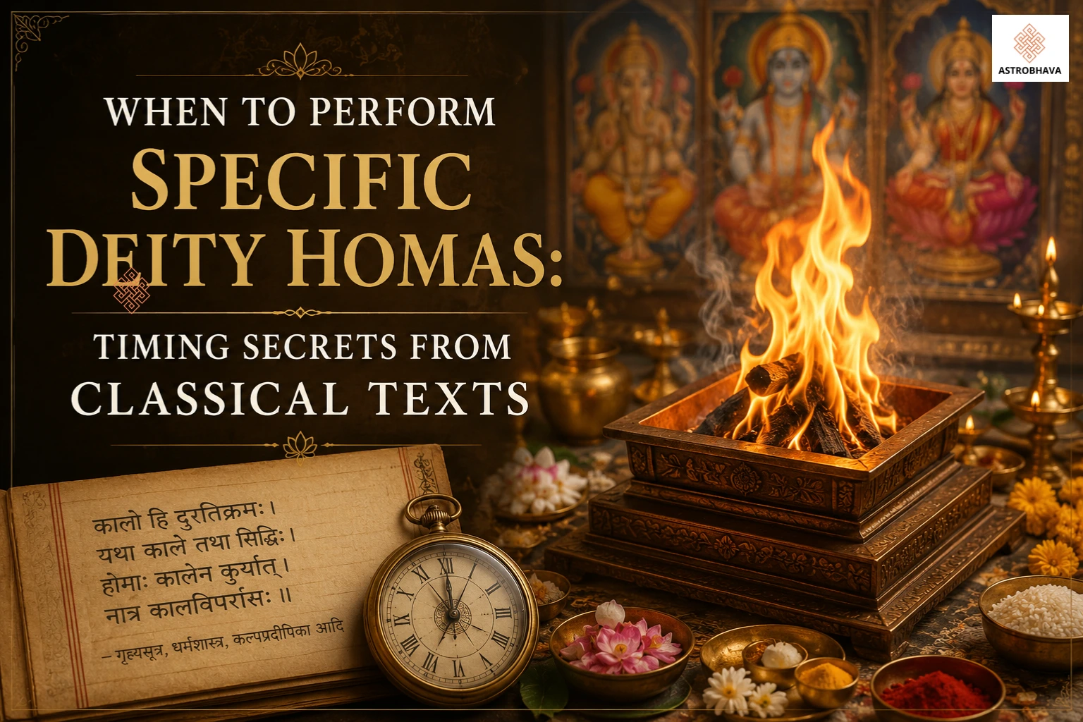 Best Homa Timing