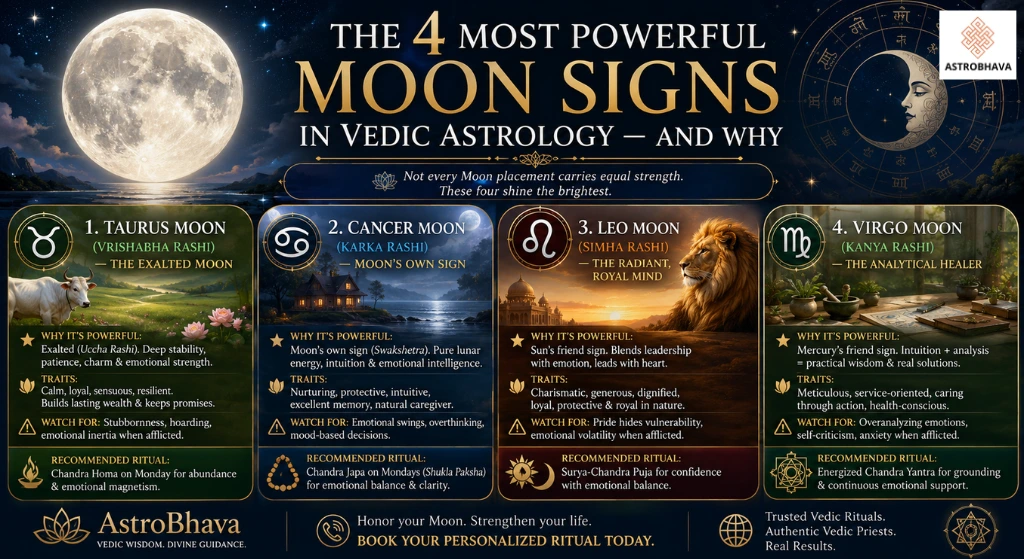 Most Powerful Moon Signs