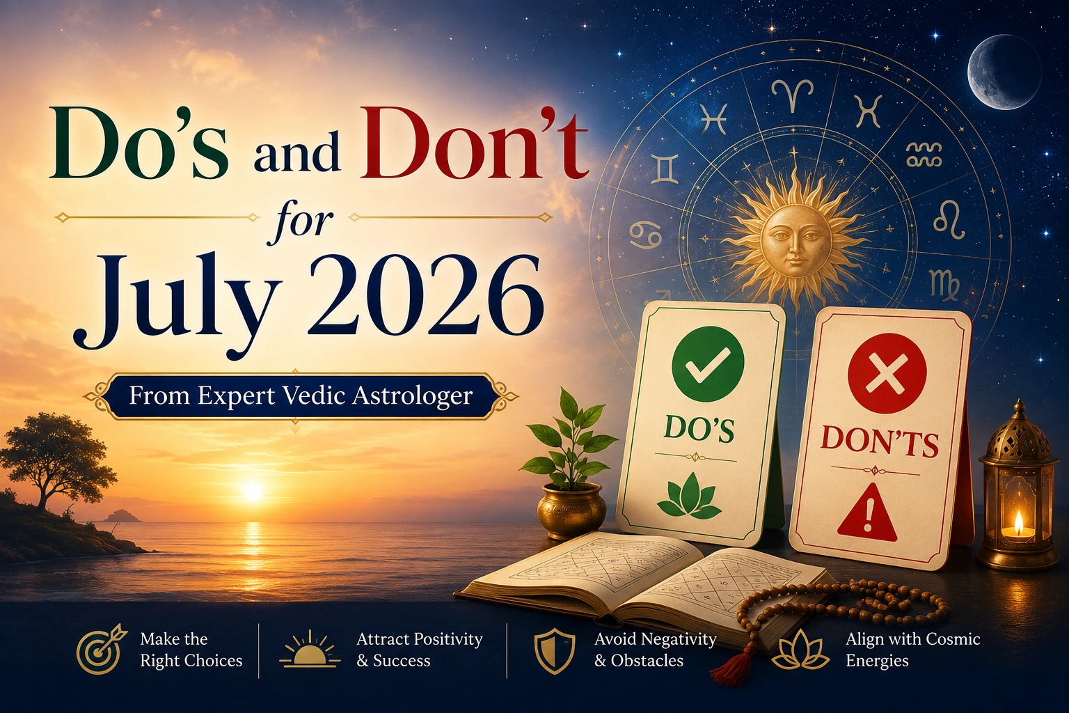 Do's and Don't for July 2026